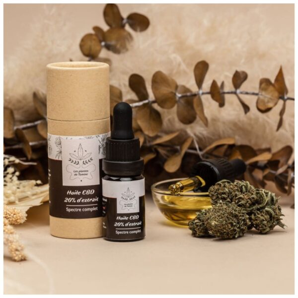 Huile CBD 20% full spectrum – Image 2