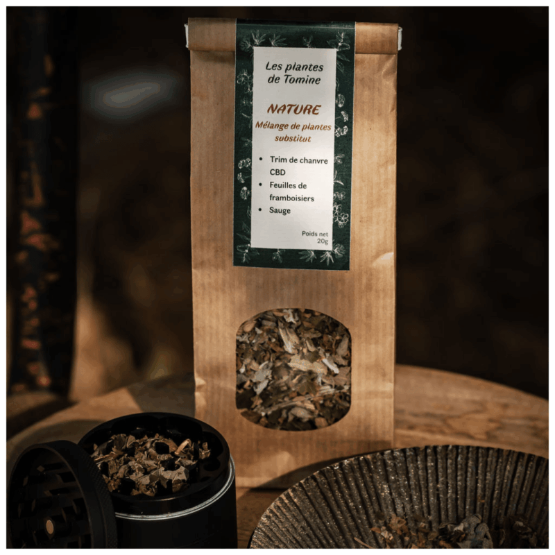 Sachet de substitut de tabac Nature les Plantes de Tomine