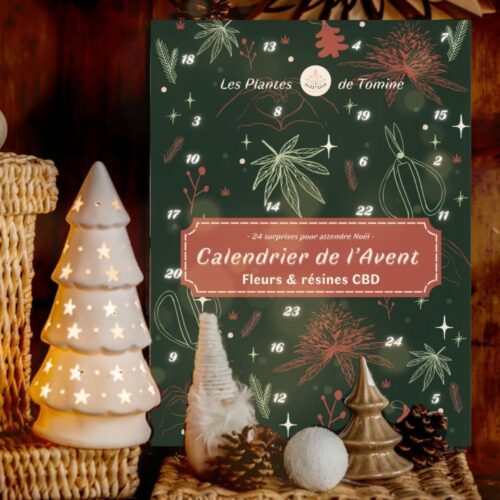 Calendrier de l'Avent CBD - Fleurs et résines