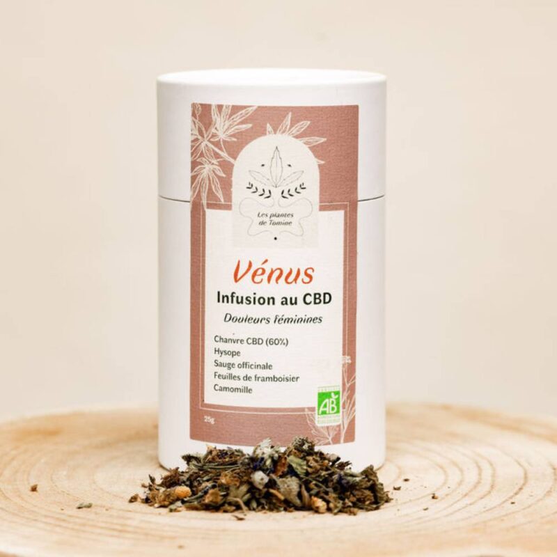 Vénus Infusion CBD douleurs