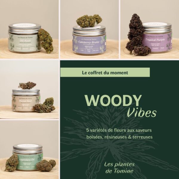 Coffret Woody vibes - Fleurs CBD