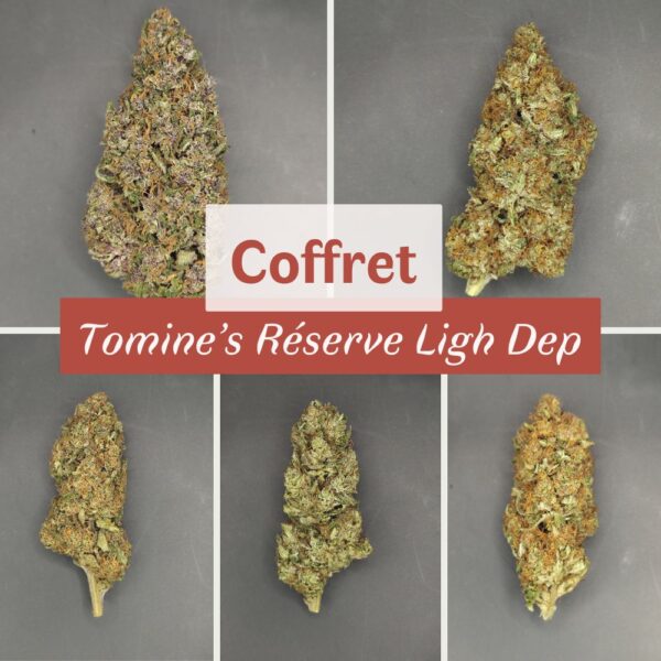 Coffret CBD Tomine's Réserve Light Dep