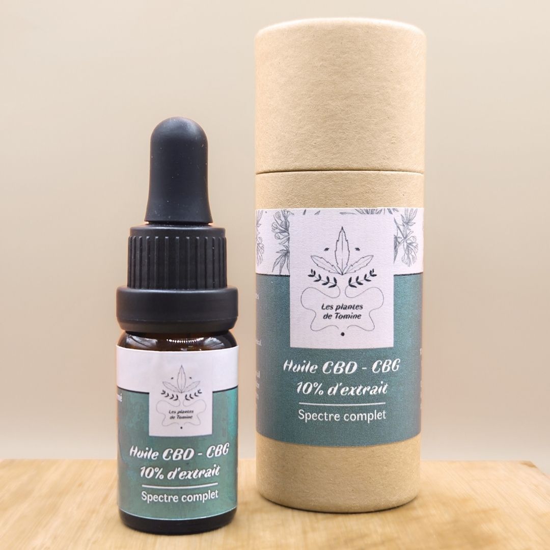 Huile CBD CBG 10% full spectrum – Image 2
